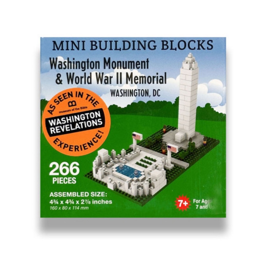 Mini Lego Washington Monument & World War Memorial